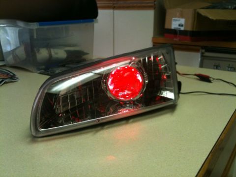 2002 Pontiac Grand Prix - I had red LED's (Demon Eyes) installed for fun.