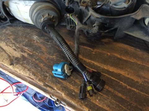 2002 Pontiac Grand Prix - Right headlight wiring.