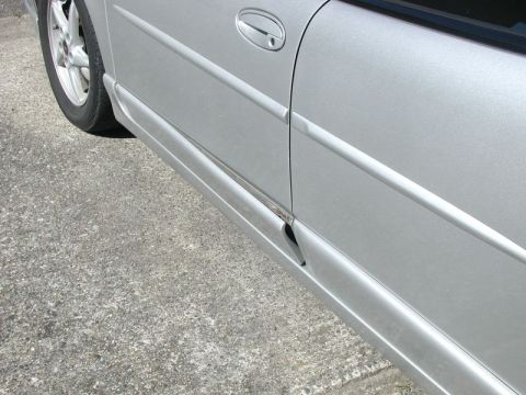 2002 Pontiac Grand Prix - The un-stuck molding.