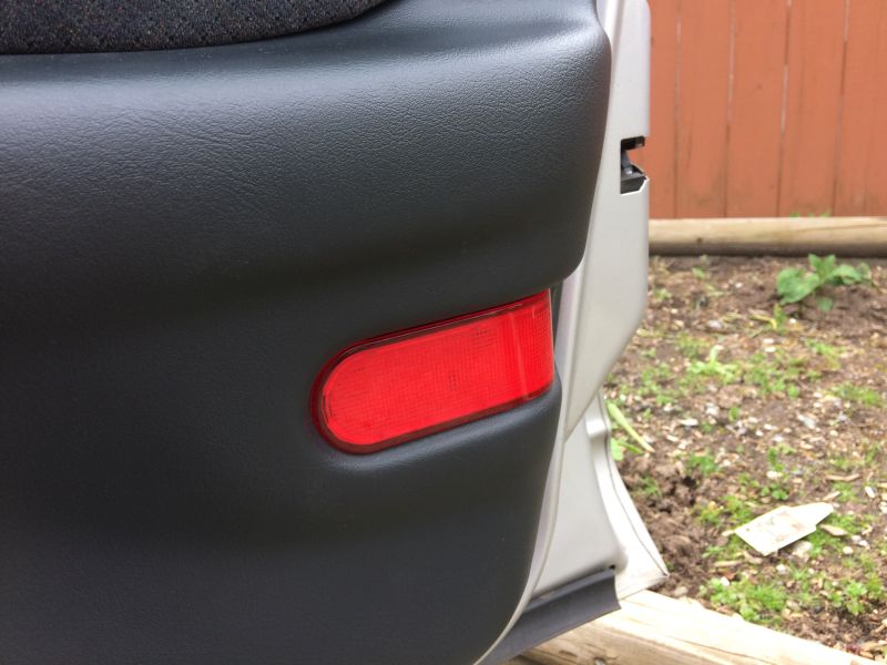 Right front, stock with no light or wiring.