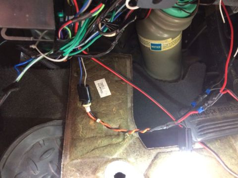 2002 Pontiac Grand Prix - Front doors wired. I made a 194 adapter harness that plugs into the dome light socket; didn't feel like hacking the wiring.