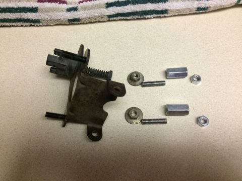 2002 Pontiac Grand Prix - Fog light bracket and the hardware.