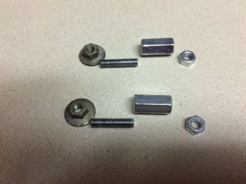 2002 Pontiac Grand Prix - Fog light bracket and the hardware.