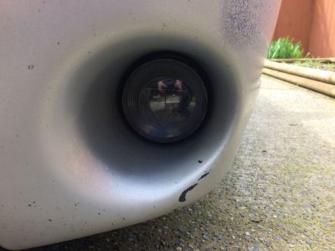 2002 Pontiac Grand Prix - Before installing the spacers.