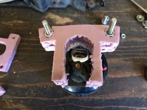2002 Pontiac Grand Prix - The more wyou work with the foam, the worse it gets.