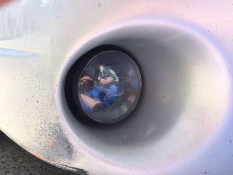 2002 Pontiac Grand Prix - After installing the spacers.