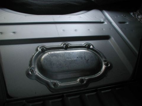 2002 Pontiac Grand Prix - Remove the 7 10mm nuts and pry the panel off.