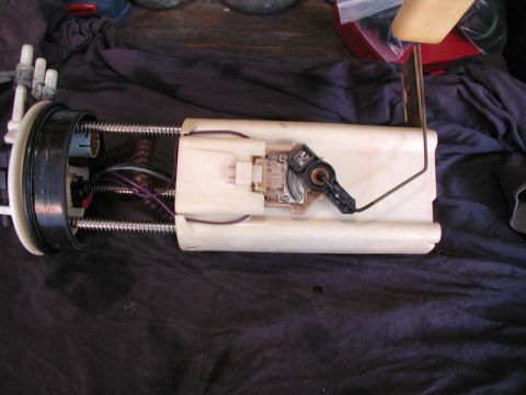 2002 Pontiac Grand Prix - Remove the old sensor, wiring and seal.