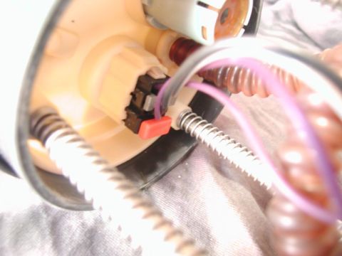 2002 Pontiac Grand Prix - Remove the old sensor, wiring and seal.