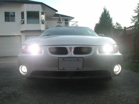 2002 Pontiac Grand Prix - 5000K headlights, 5000K fog lights.