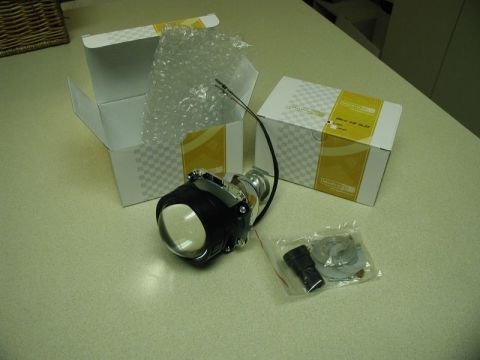 2002 Pontiac Grand Prix - Morimoto Mini H1 5.0 Bi-Xenon projectors.