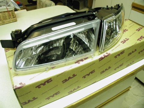 2002 Pontiac Grand Prix - New headlight housings from RockAuto.