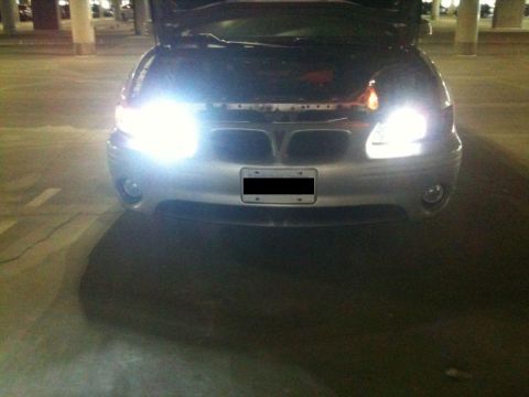 2002 Pontiac Grand Prix - 6K vs 5K, and much less glare.