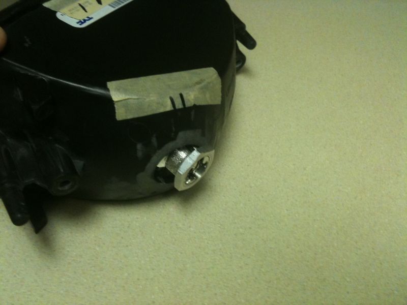 This is how the stem of the projector needs to sit.