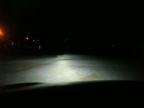 2002 Pontiac Grand Prix - Low beams and fog lights.