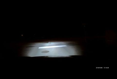 2002 Pontiac Grand Prix - Some night shots of the low beams.