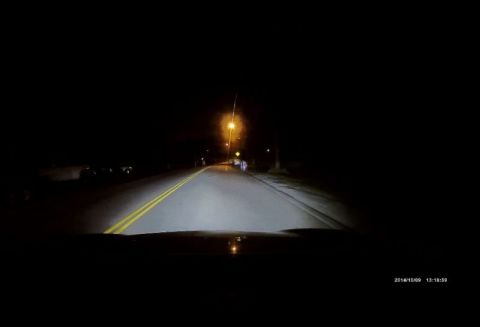 2002 Pontiac Grand Prix - Some night shots of the low beams.