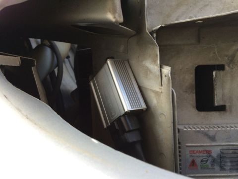 2002 Pontiac Grand Prix - Relay mounted in behind the right fender.