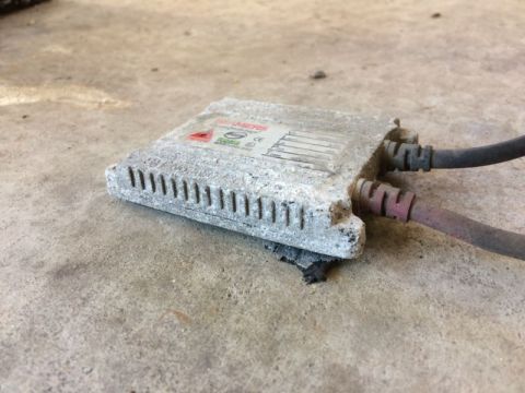 2002 Pontiac Grand Prix - The old Beamers ballast; installed 7 years ago.