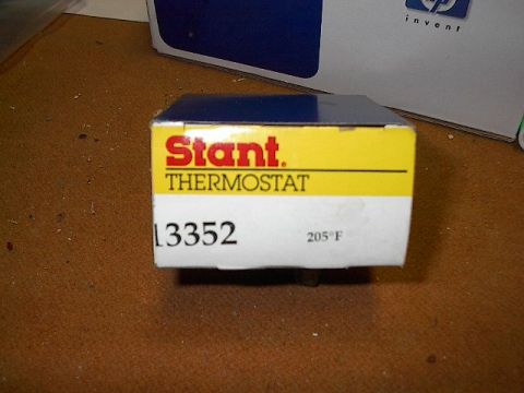 1986 Ford Bronco - This'll keep you warm! Don't let any GM trained counterman tell you there's no such thing. Stant # 13352. It fits his 4.3 Astro too and sma…