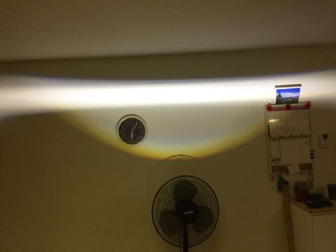 2002 Pontiac Grand Prix - The beam pattern.