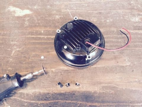 2002 Pontiac Grand Prix - I chose to cut off the three mounts on each light, but I'm almost sure that you don't need to.