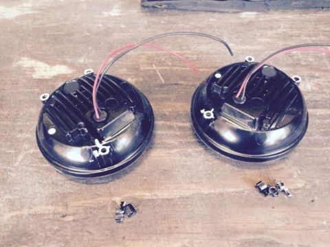 2002 Pontiac Grand Prix - I chose to cut off the three mounts on each light, but I'm almost sure that you don't need to.