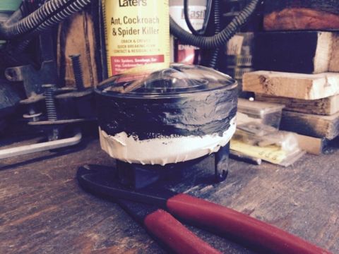 2002 Pontiac Grand Prix - Apply your choice of adhesive to the back edgeof the LED light and the inside edge of the OE light. I put masking tape on the OE light to g…