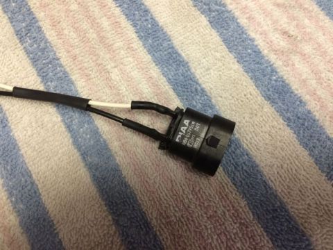 2002 Pontiac Grand Prix - Wires soldered and shrinked to the 9006 plug.