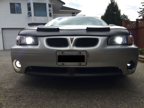 2002 Pontiac Grand Prix - Quite a difference visually compaired to the right side.