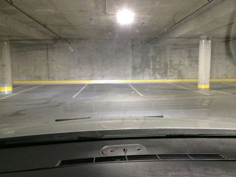 2002 Pontiac Grand Prix - The LED beam is definatley not level.