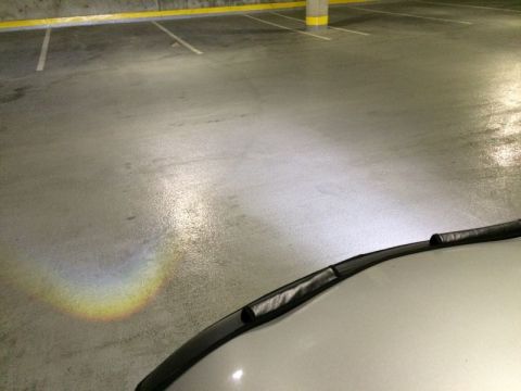 2002 Pontiac Grand Prix - Big difference in the beam patterns.