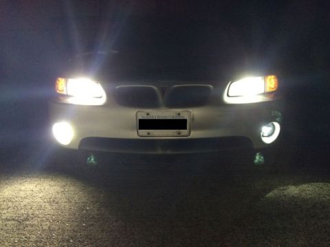 2002 Pontiac Grand Prix - Different heights to show the glare.