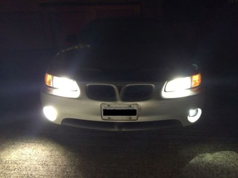 2002 Pontiac Grand Prix - Different heights to show the glare.