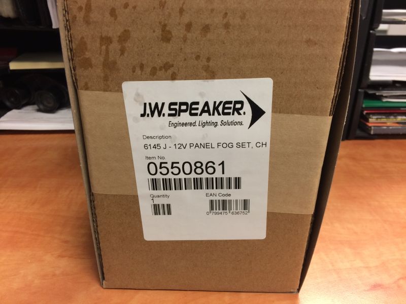 JW Speaker #6145 w/ chrome bezel.