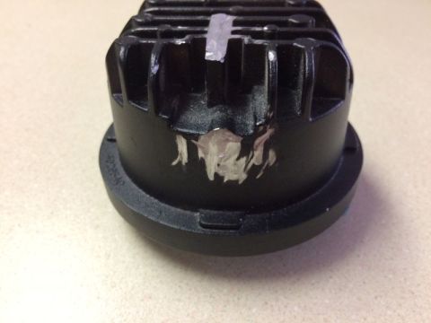 2002 Pontiac Grand Prix - Parts cut off of LED light.