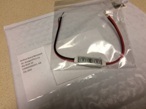 2002 Pontiac Grand Prix - Picked up this inline dimmer controller from GadgetPlus; it has 8 settings.