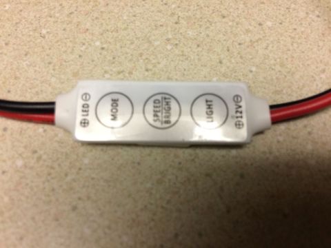 2002 Pontiac Grand Prix - Picked up this inline dimmer controller from GadgetPlus; it has 8 settings.
