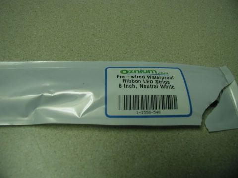 2002 Pontiac Grand Prix - 6" LED strip from Oznium.