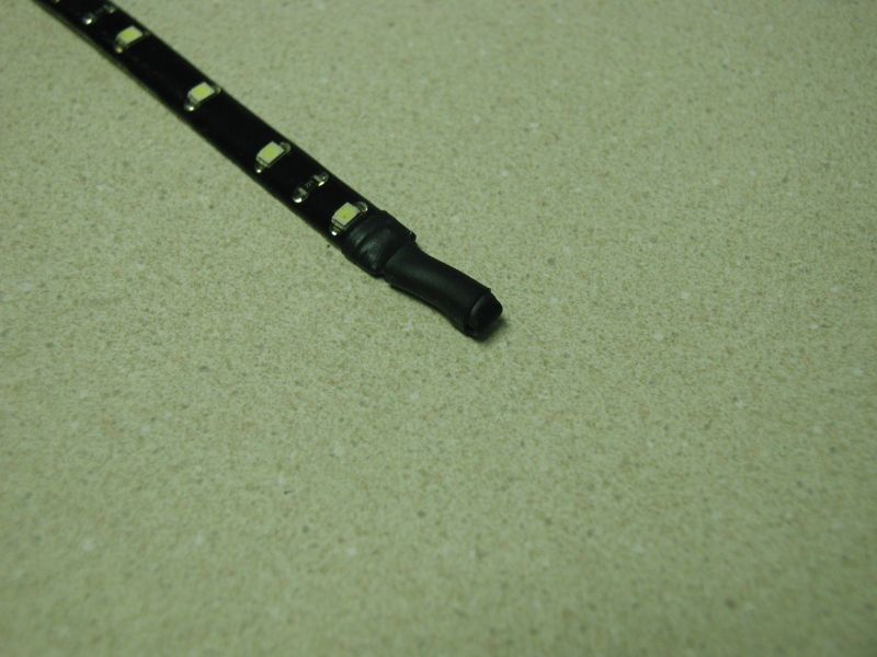 I cut one plug off as it wasn't needed.