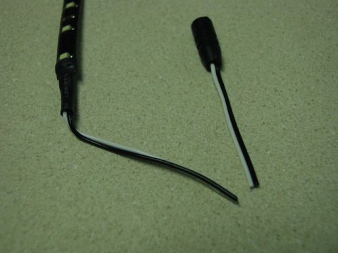 2002 Pontiac Grand Prix - I decided to cut the other plug off as it wasn't really needed.