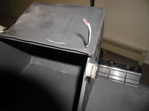 2002 Pontiac Grand Prix - Drilled a hole for the wries and attached the LED strip.