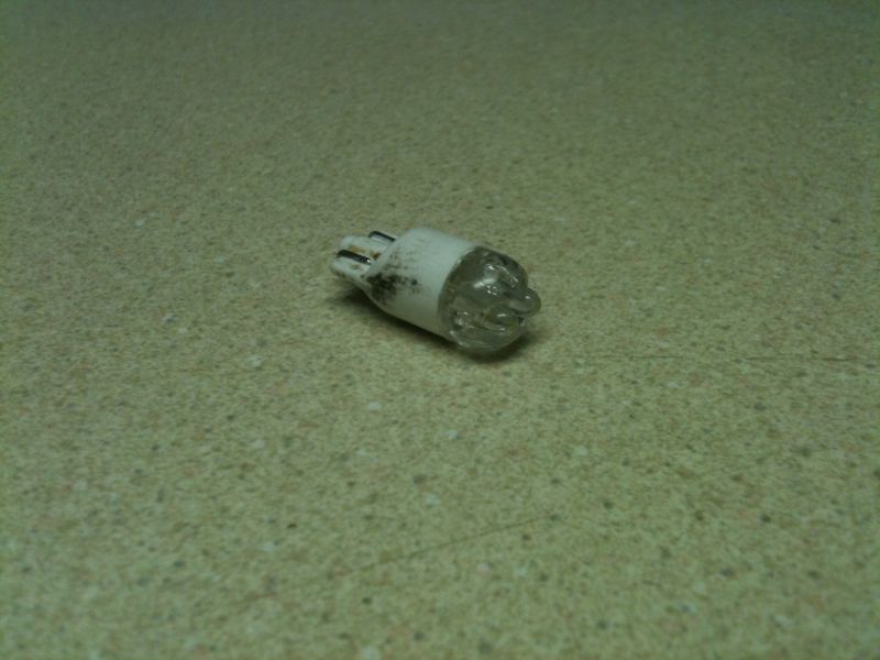 Old LED removed.