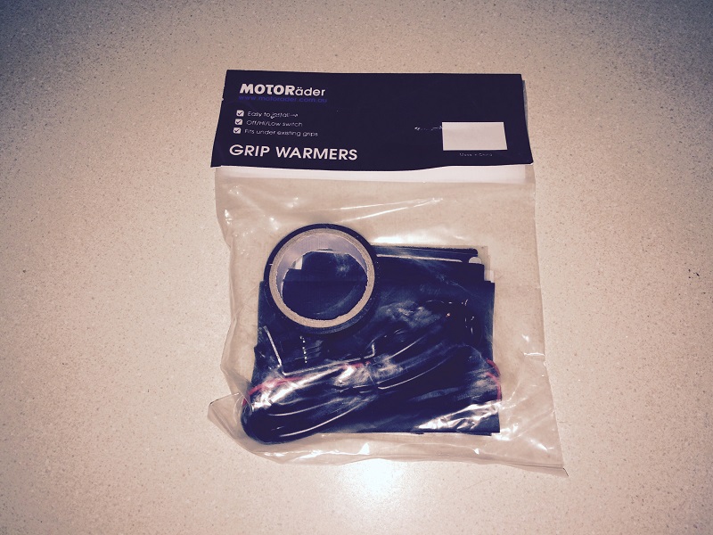 Motorcycle heated grips to be used for inexpensive mirror heaters.
