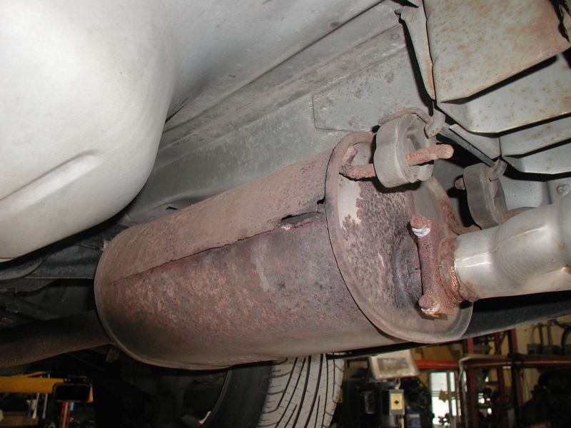 Pretty sure these are the original mufflers.