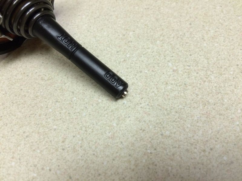 I used two magnets, and left approx 2/3 of a magnet exposed.