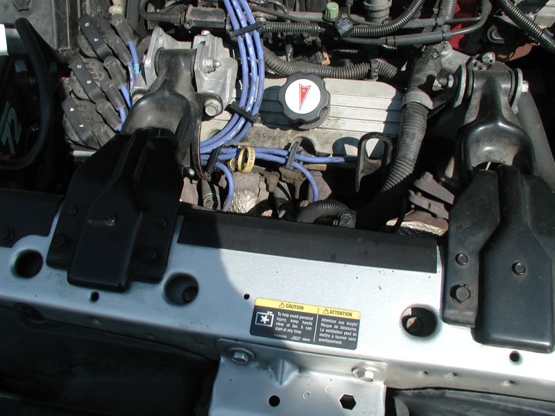 After; #88891792 and #12132229 wire retainters installed.