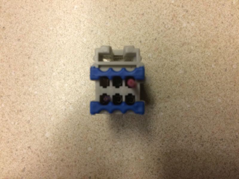 All the wires broke.