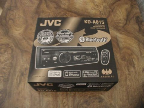 2002 Pontiac Grand Prix - New head unit; JVC KD-A815.
