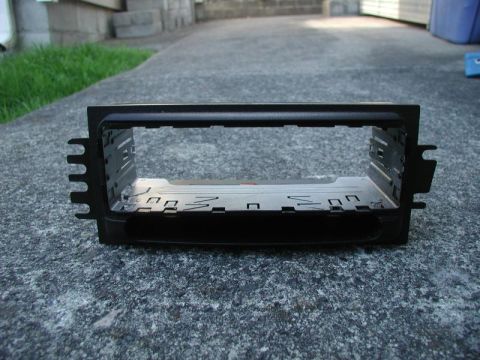 2002 Pontiac Grand Prix - The dash kit together and head unit sleeve installed.